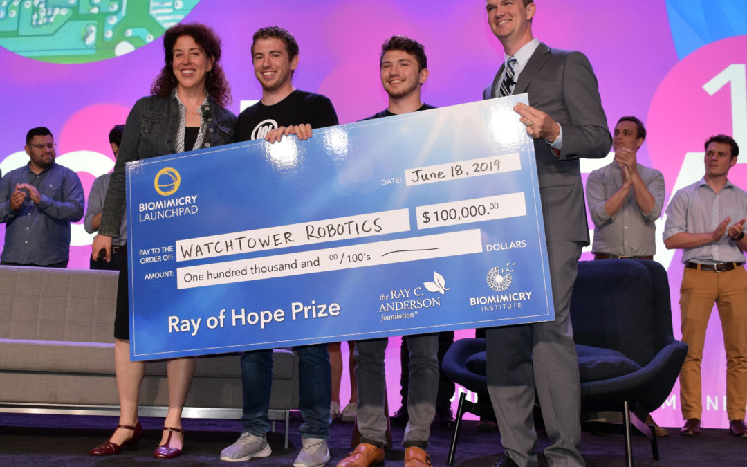 Nature-inspired water leak detection system wins the 2019 $100,000 Ray of Hope Prize